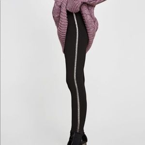 NEW with tags - Zara jeweled leggings